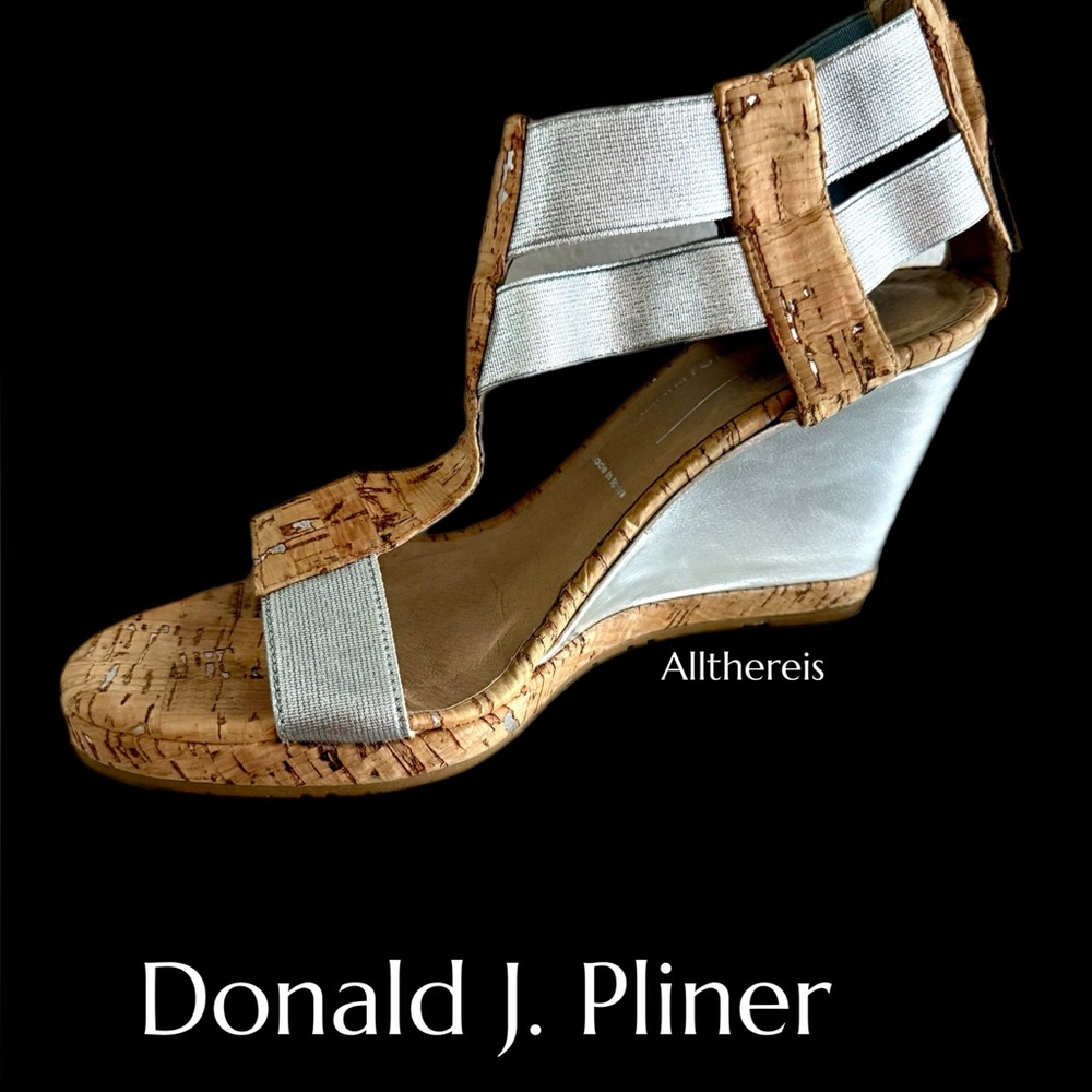 Donald J. Pliner wedge 6.5 NWOB